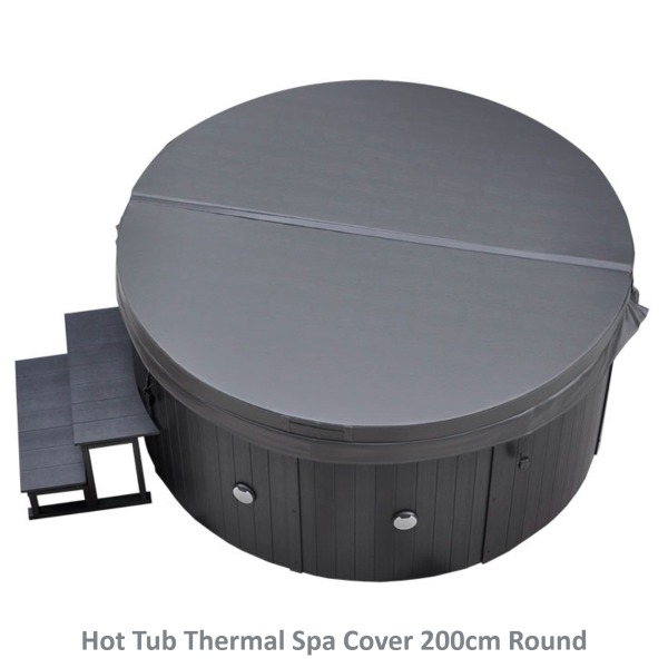 Hot Tub Thermal Spa Cover 200cm Round